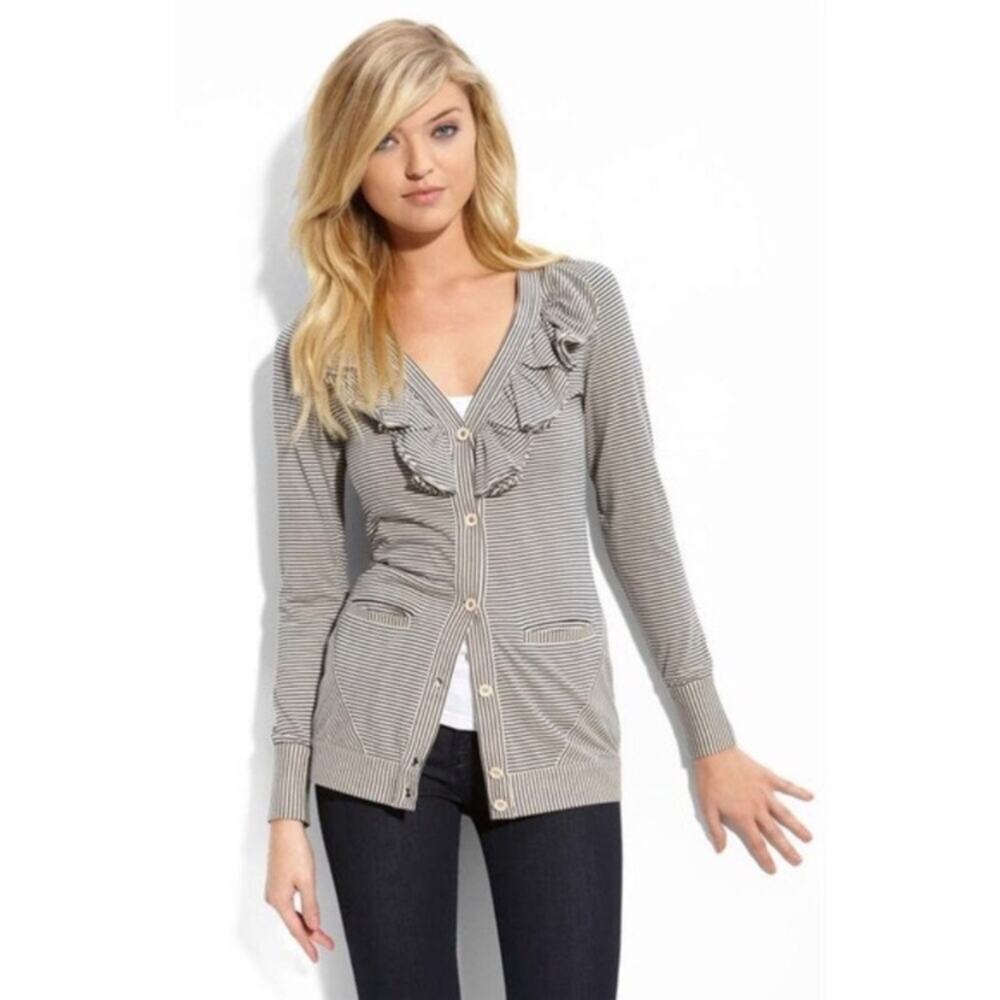 Anthro Leifsdottir fuddle bottomed cardigan